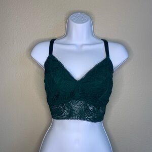 Green Lace Bralette